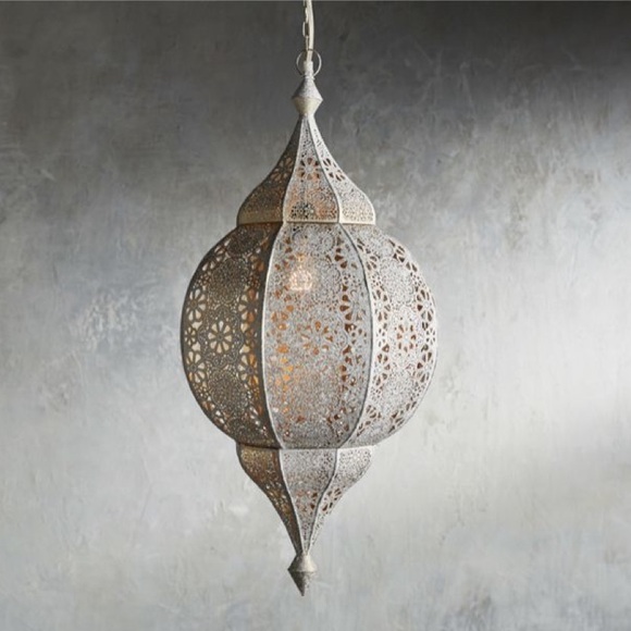 Arhaus Marrakesh Large Lantern Pendant - NEW IN BOX - Picture 1 of 1